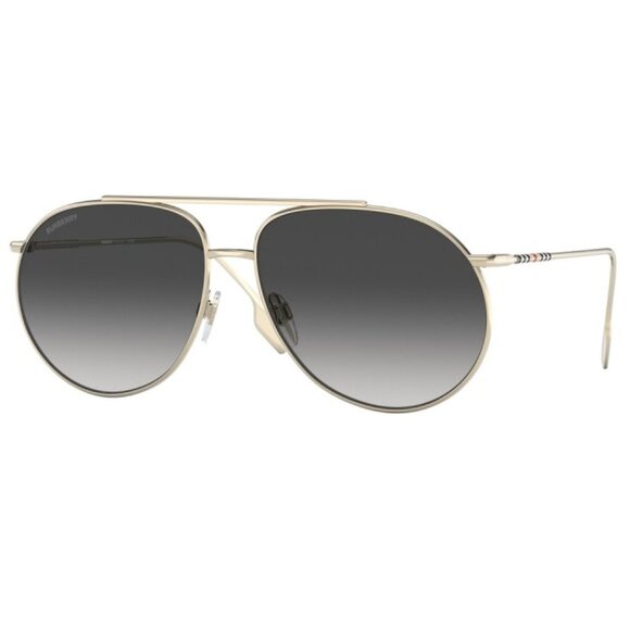Burberry Accessories - Burberry BE 3138 Alice Light Gold Women's Sunglasses